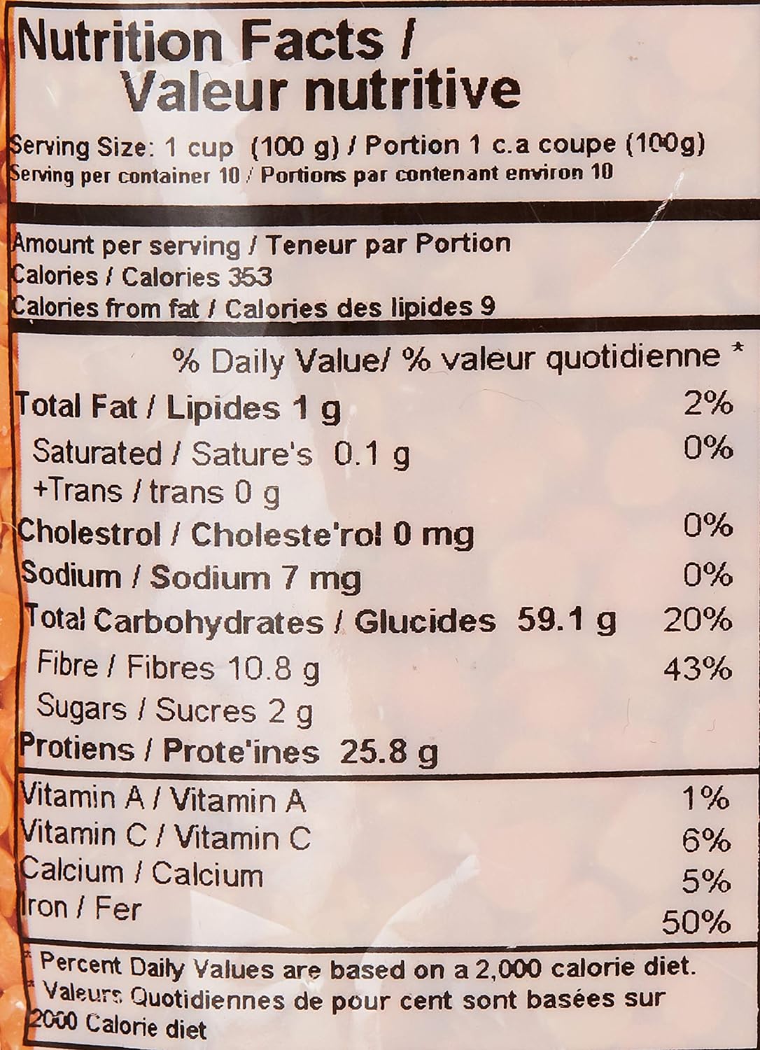 Shan Masoor Dal 1kg