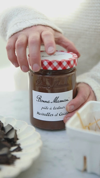 Bonne Maman Hazelnut Chocolate Spread with Cocoa, No Palm Oil, 20% Hazelnut, 360g