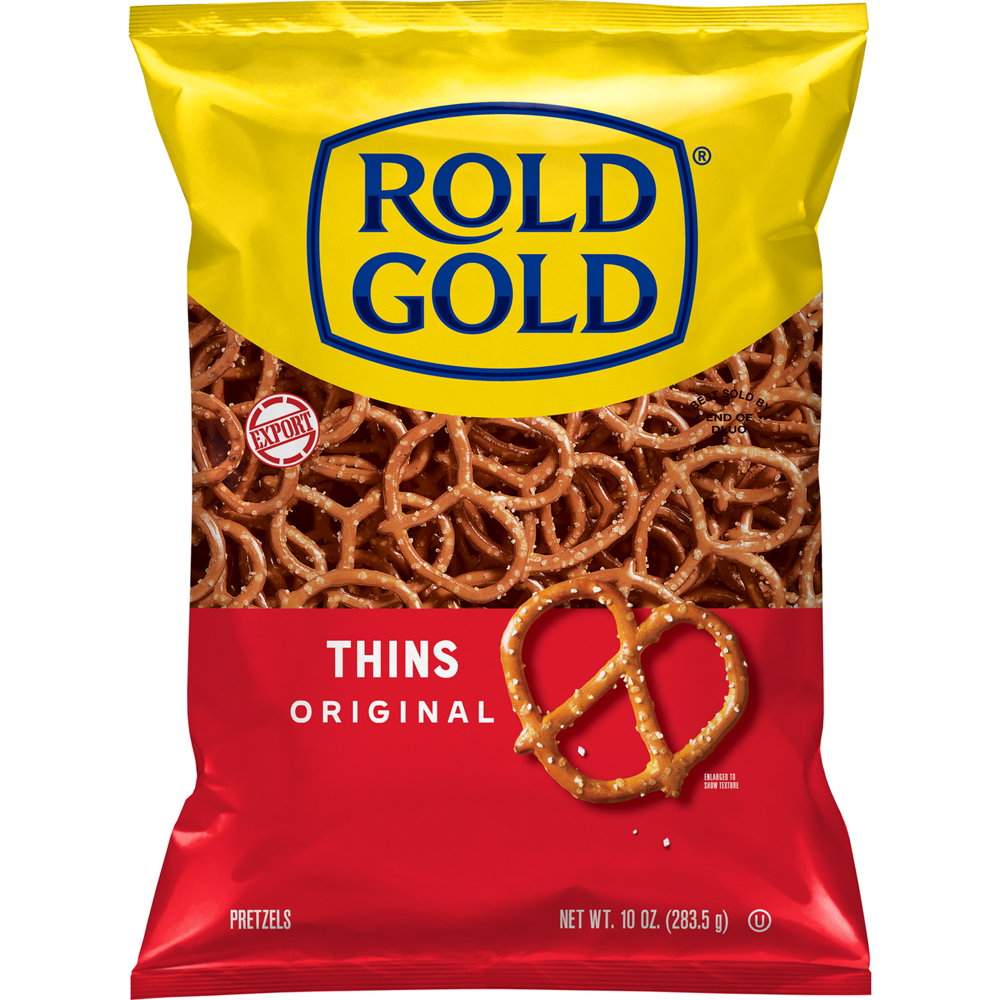 Rold Gold Thin Original Pretzels 10 OZ(283.5gm) - Export