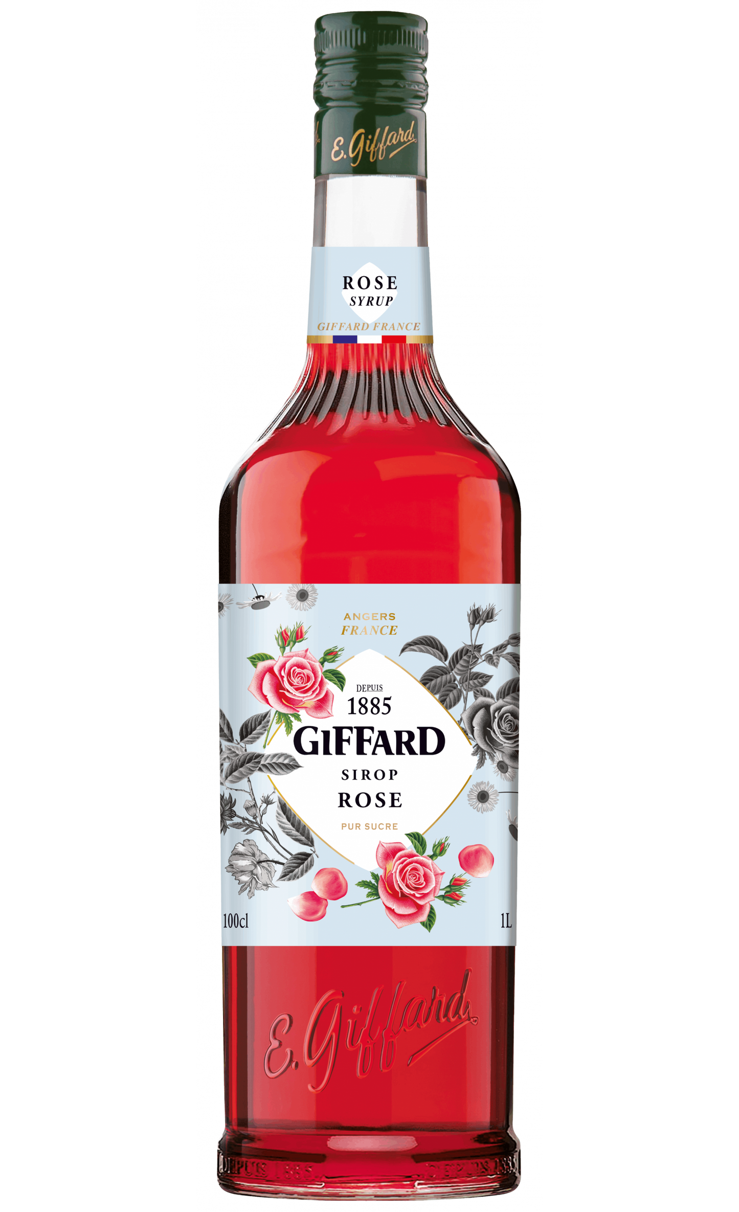 Giffard Rose Syrup 1L