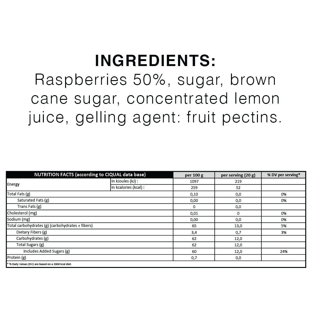 Bonne Maman Jam Raspberry Preserve (370g)