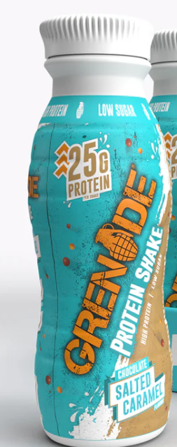 Grenade Chocolate Salted Caramel Protein Shake - High Protein - Low Sugar 330ml