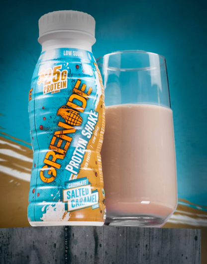 Grenade Chocolate Salted Caramel Protein Shake - High Protein - Low Sugar 330ml