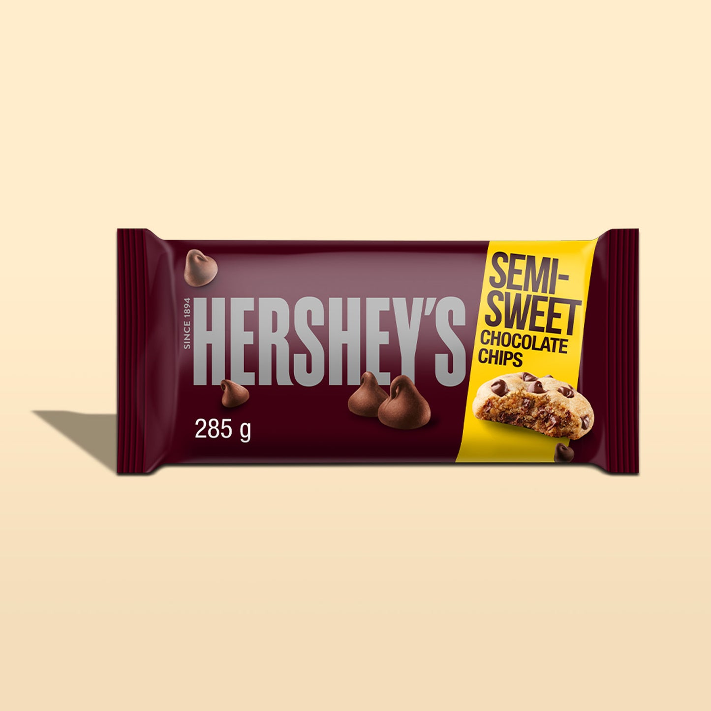 Hershey’s Semi-Sweet Chocolate Chips, for Baking All Kinds of Desserts, 285g