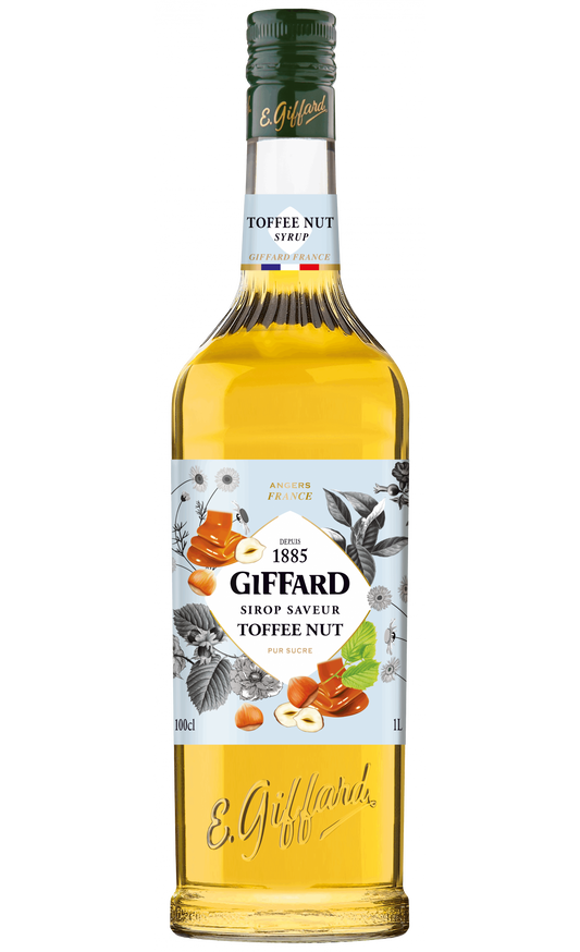 Giffard Toffee Nut Syrup 1L