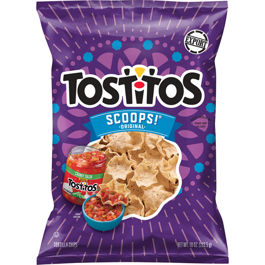 Tostitos Original Scoops Tortilla Chip 10 OZ (283.5g) - Export
