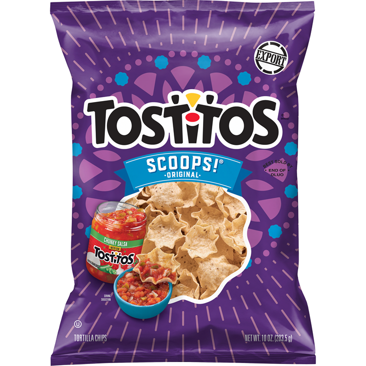 Tostitos Original Scoops Tortilla Chip 10 OZ (283.5g) - Export - Click ...