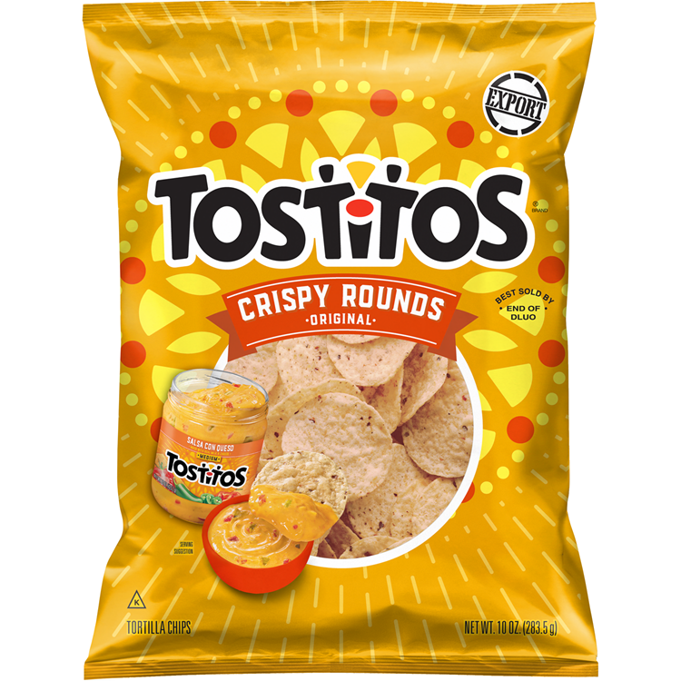 Tostitos Original Crispy Rounds Tortilla Chip 10 OZ (283.5g) - Export