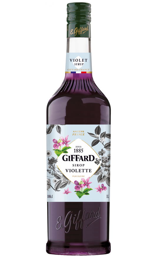 Giffard Violet Syrup 1L