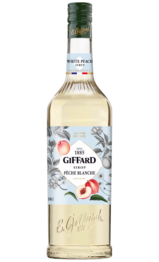 Giffard White Peach Syrup 1L