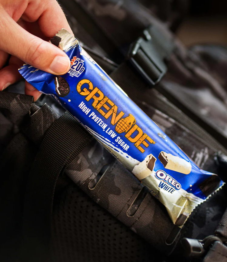 Grenade White Oreo Bar - High Protein Bar - Low Sugar 60gm