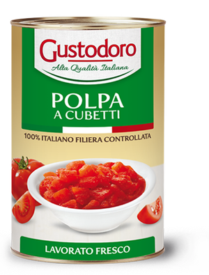 Gustodoro Diced Tomatoes 4.1Kg