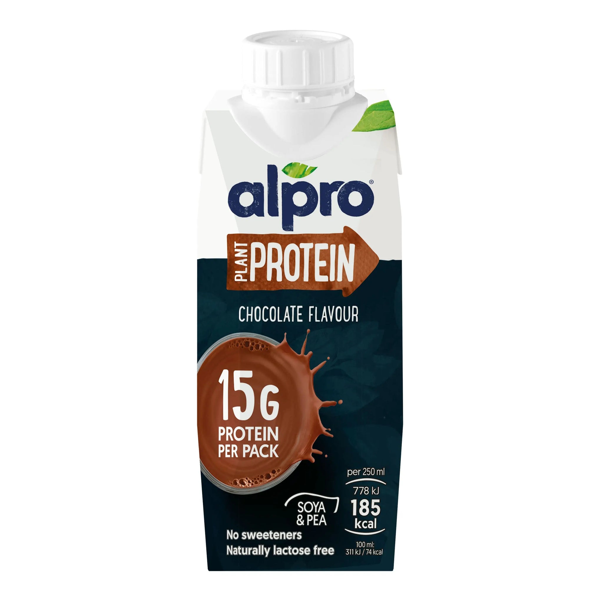 Alpro Soya High Protein Chocolate Drink 250ml 100 Plant Based And Da alpro-soya-high-protein-chocolate-drink-250ml-100-plant-based-and-da