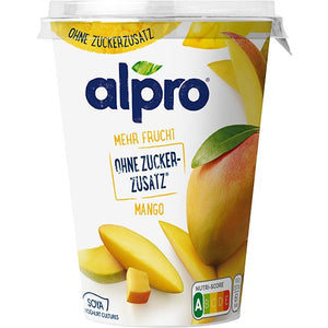 Alpro Plant Based Alternate Yogurt Apple Mango(no added sugar) 400g Alpro