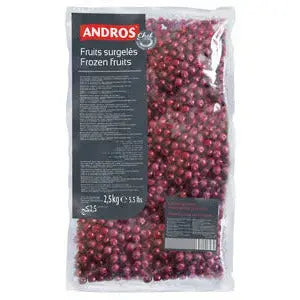 Andros Chef Frozen Morello Cherries 2.5Kg Andros Chef