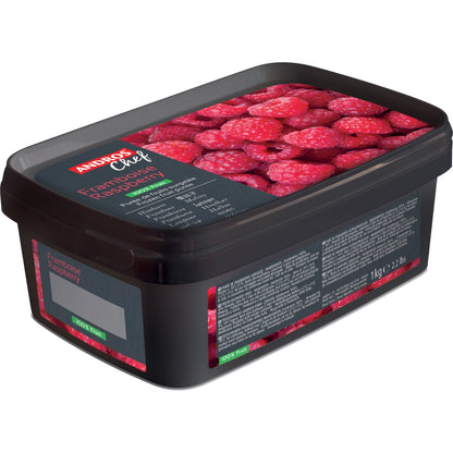 Andros Chef Raspberry Puree 1Kg Andros Chef