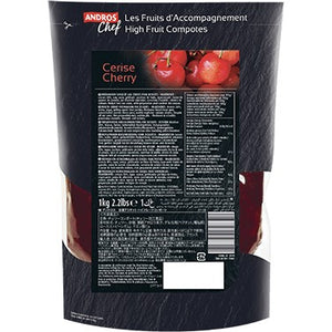 Andros Chef Sour Cherry high fruit compote 1Kg Andros Chef