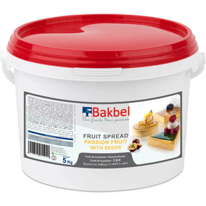 Bakbel Pastryfill 25% Passion fruit with seeds 5Kg Bakbel