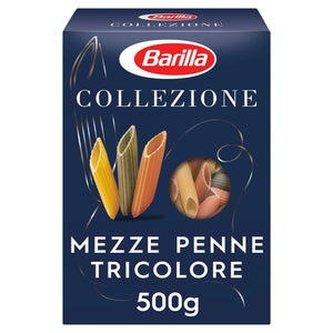 Barilla Collezione Pasta Mezze Penne Tricolori 500g Barilla