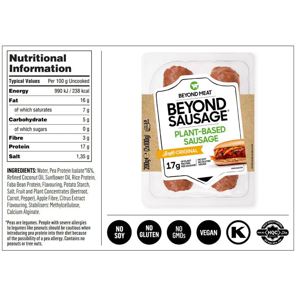 Beyond Sausage 2pcs (200G) Beyond Meat