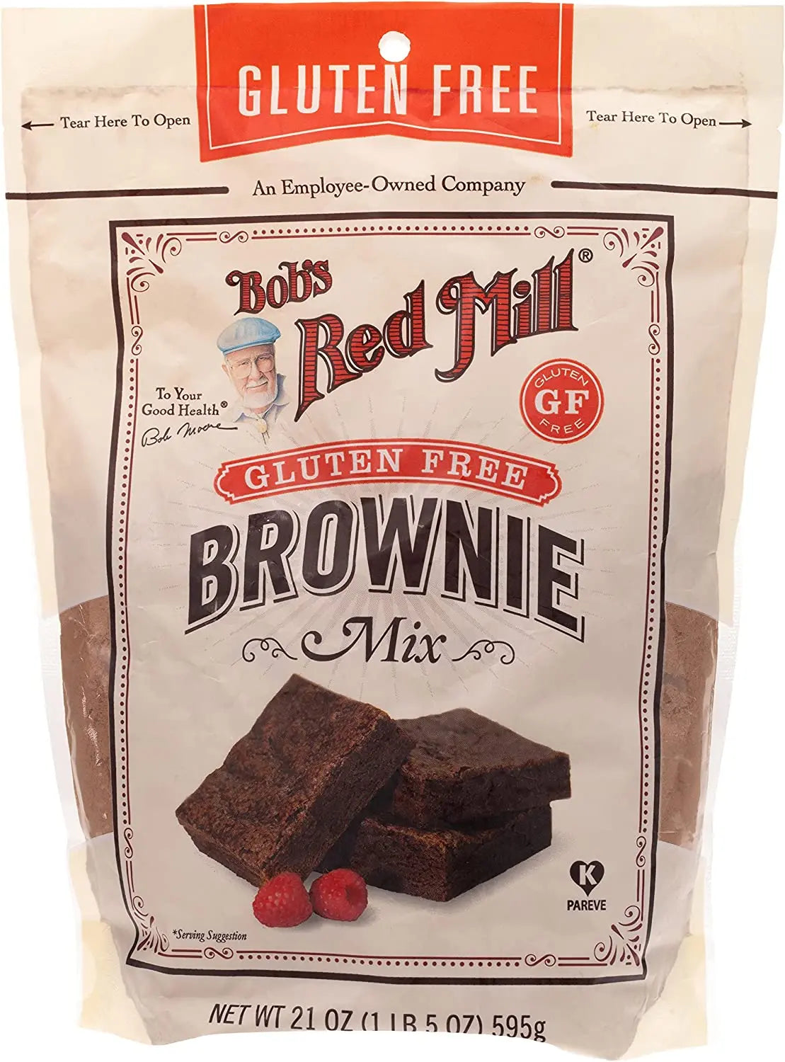 Bob's Red Mill Brownie Mix, Gluten Free 595gm Bob's Red Mill