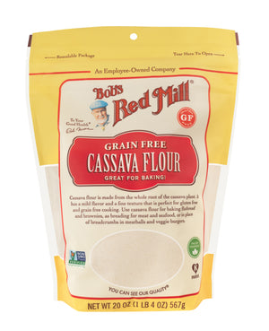 Bob's Red Mill Grain Free Cassava Flour, Gluten Free, Non-GMO 567gm Bob's Red Mill