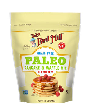 Bob's Red Mill Grain Free Paleo Pancake & Waffle Mix, Gluten Free 368gm Bob's Red Mill