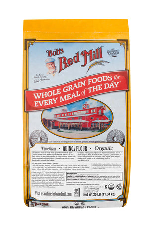 Bob's Red Mill Organic Whole Grain Quinoa Flour, Gluten Free,11.34 Kg Bob's Red Mill