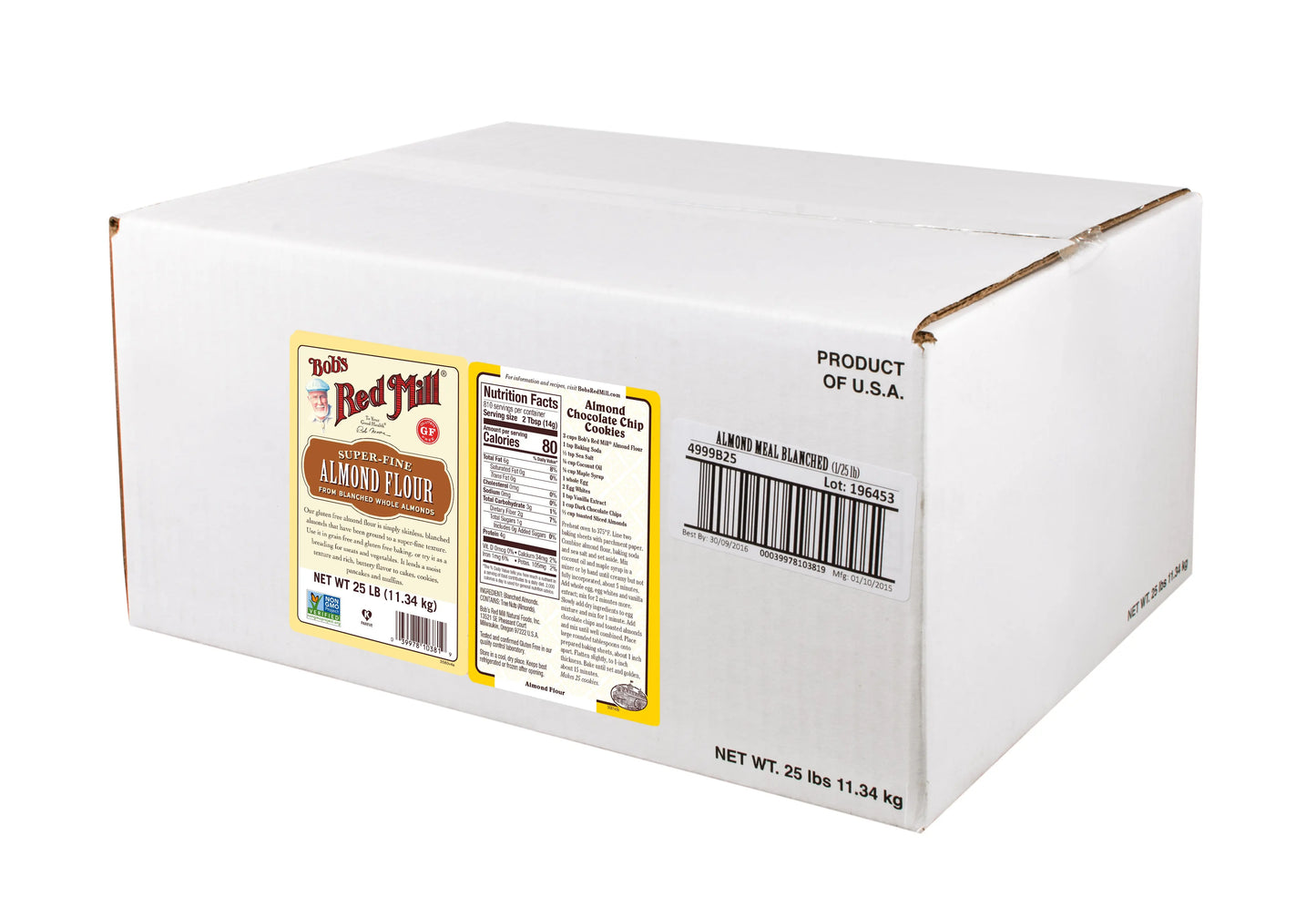 Bob's Red Mill Super Fine Almond Flour Blanched 11.34 Kg Bob's Red Mill