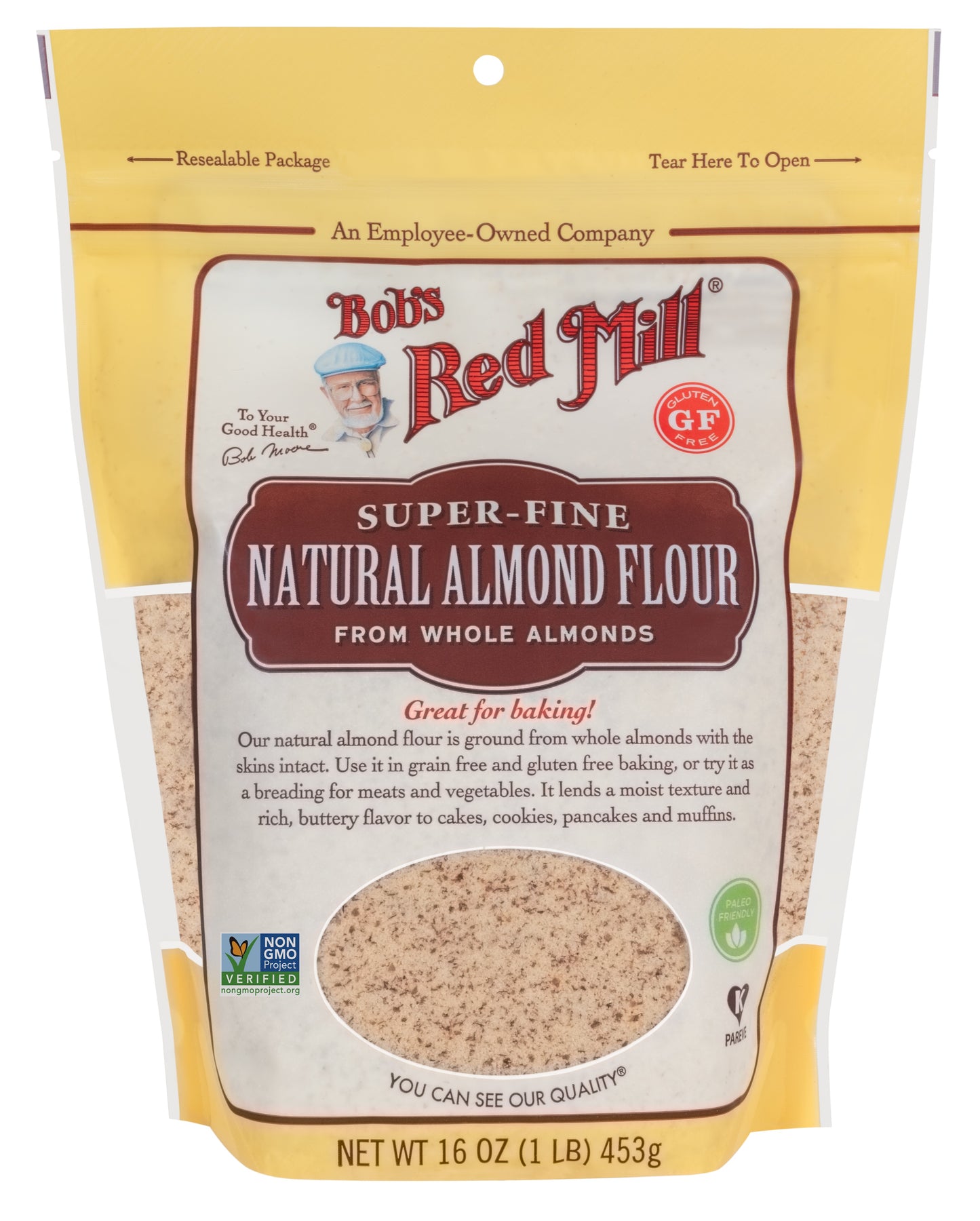 Bob's Red Mill Super Fine Natural Almond Flour 453g Bob's Red Mill