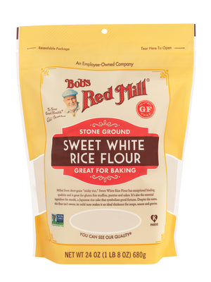 Bob's Red Mill Sweet White Rice Flour, Gluten Free, Non-GMO, 680gm Bob's Red Mill