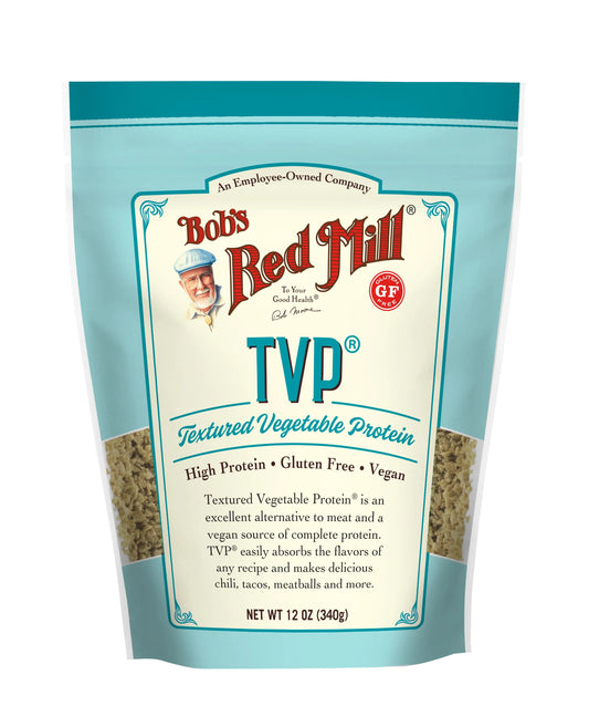 Bob's Red Mill TVP Textured Vegetable Protein, Gluten Free, Vegan 340gm Bob's Red Mill