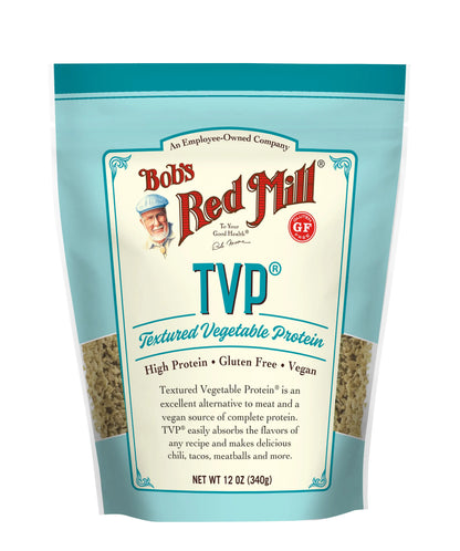 Bob's Red Mill TVP Textured Vegetable Protein, Gluten Free, Vegan 340gm Bob's Red Mill