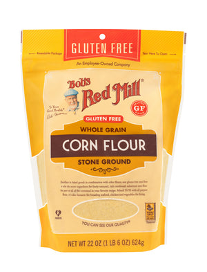 Bob's Red Mill Whole Grain Corn Flour, Gluten Free, 624gm Bob's Red Mill