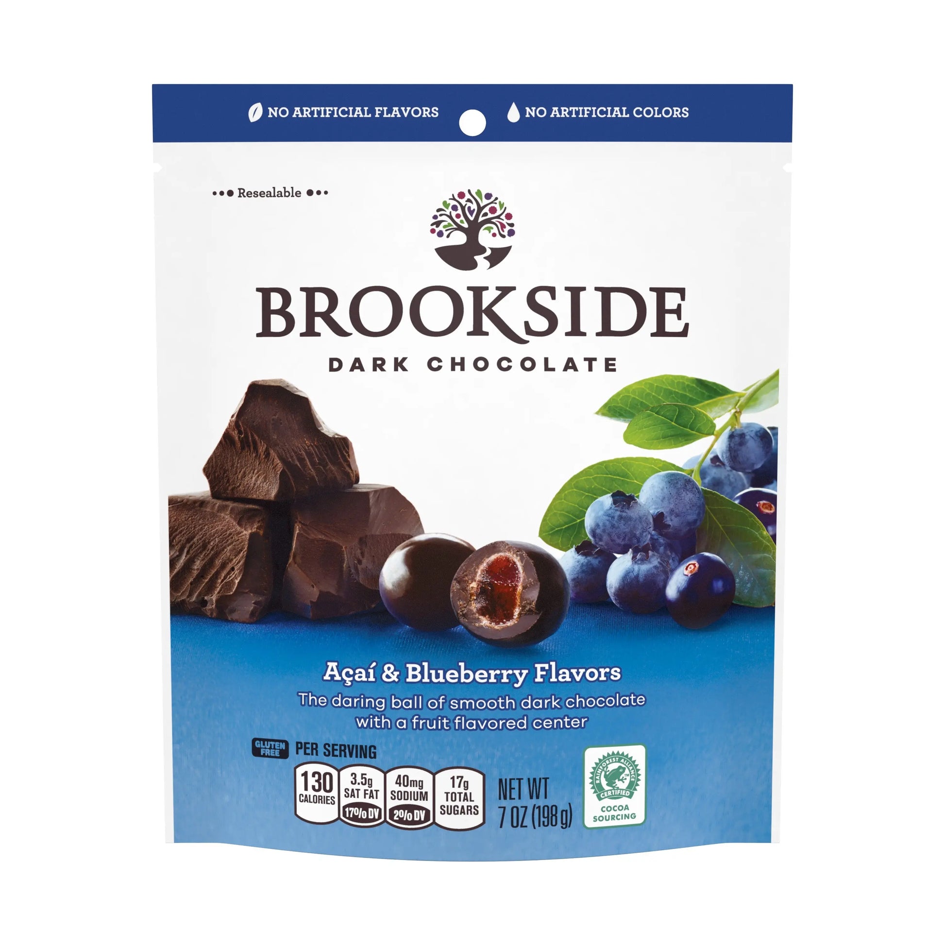 Brookside Acai & Blueberry 198g Brookside