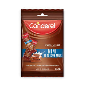 Canderel Mini Chocolate Gorgeous Milk - 150g Canderel