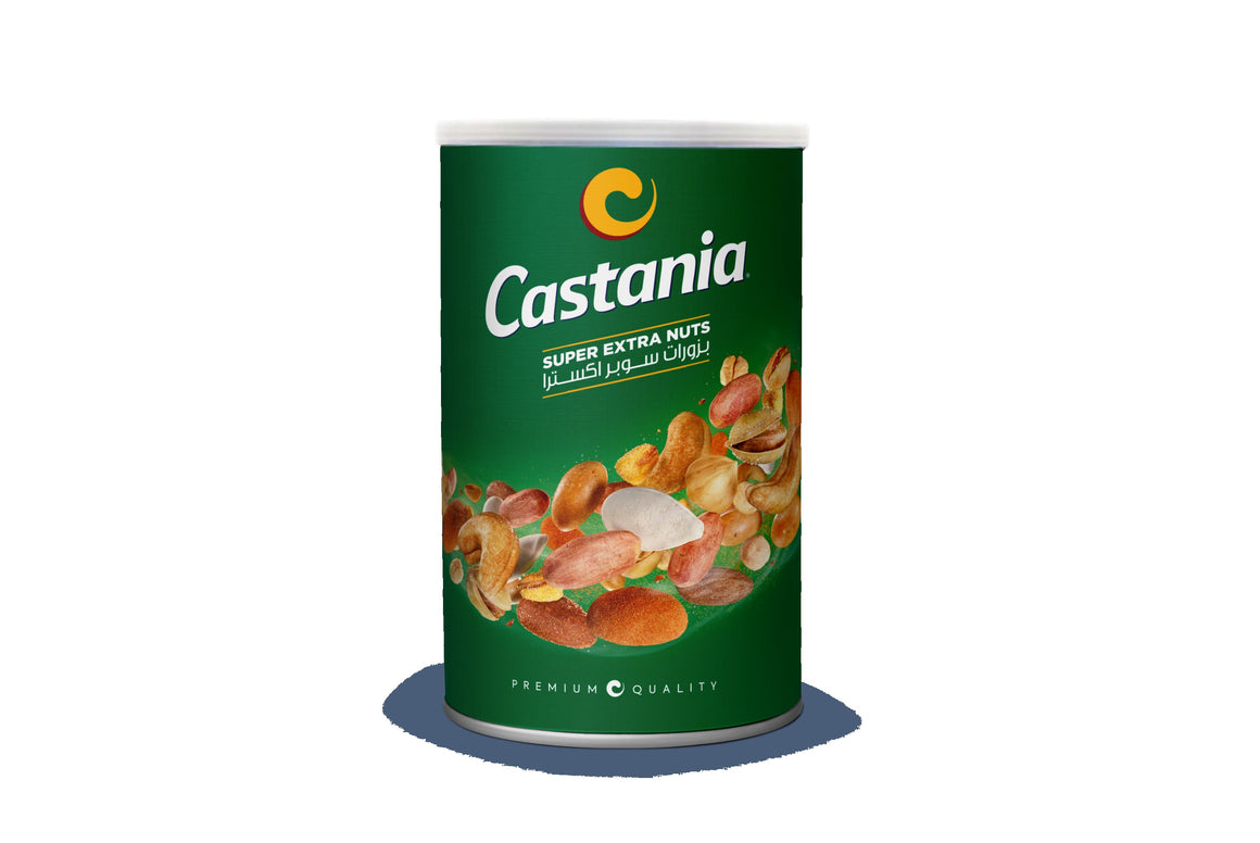 Castania Mixed Super Extra Nuts 450G Can Castania
