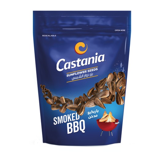 Castania Sunflower Seeds Smoked BBQ 150gm Castania