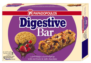 Digestive Bar with Fruits and Chocolate 5 x 28g Digestive Bar