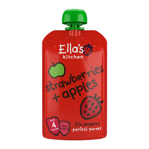 Ella's Kitchen organic strawberries + apples 120g Ella's Kitchen