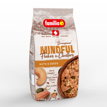 Familia Flakes n Clusters - Mindful Nuts & Seeds 350g Familia