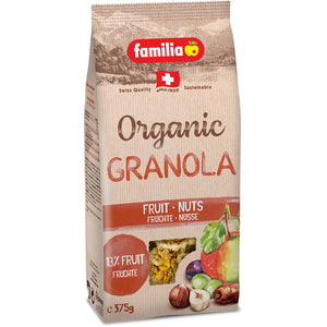 Familia Organic Granola - Fruit and Nuts 375g Familia