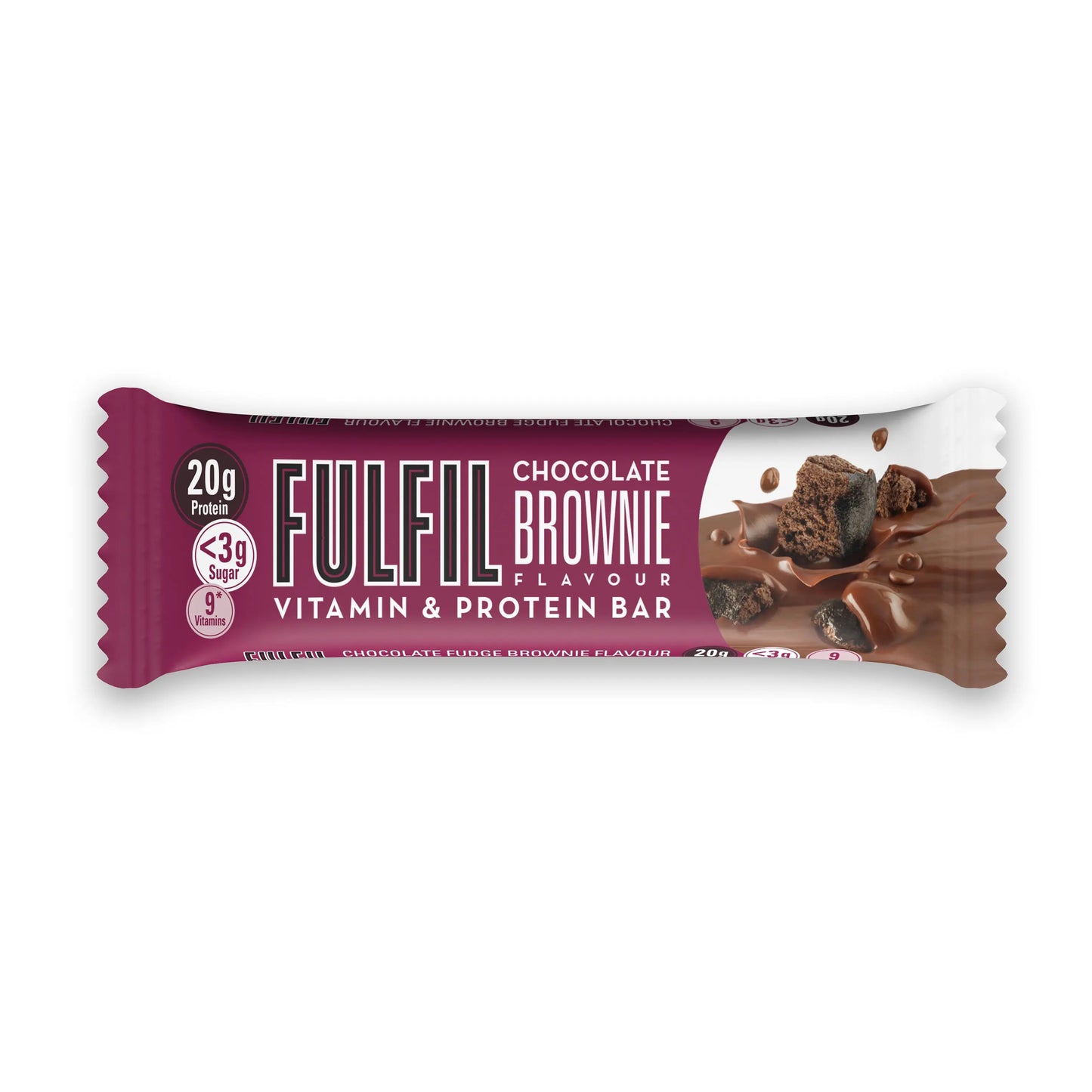 Fulfil Chocolate Brownie Flavour Bar 55G FulFil