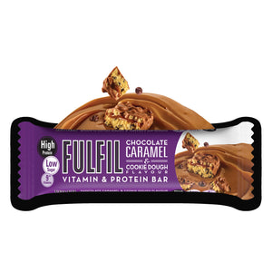 Fulfil Chocolate Caramel Cookie Dough Bar 55G FulFil