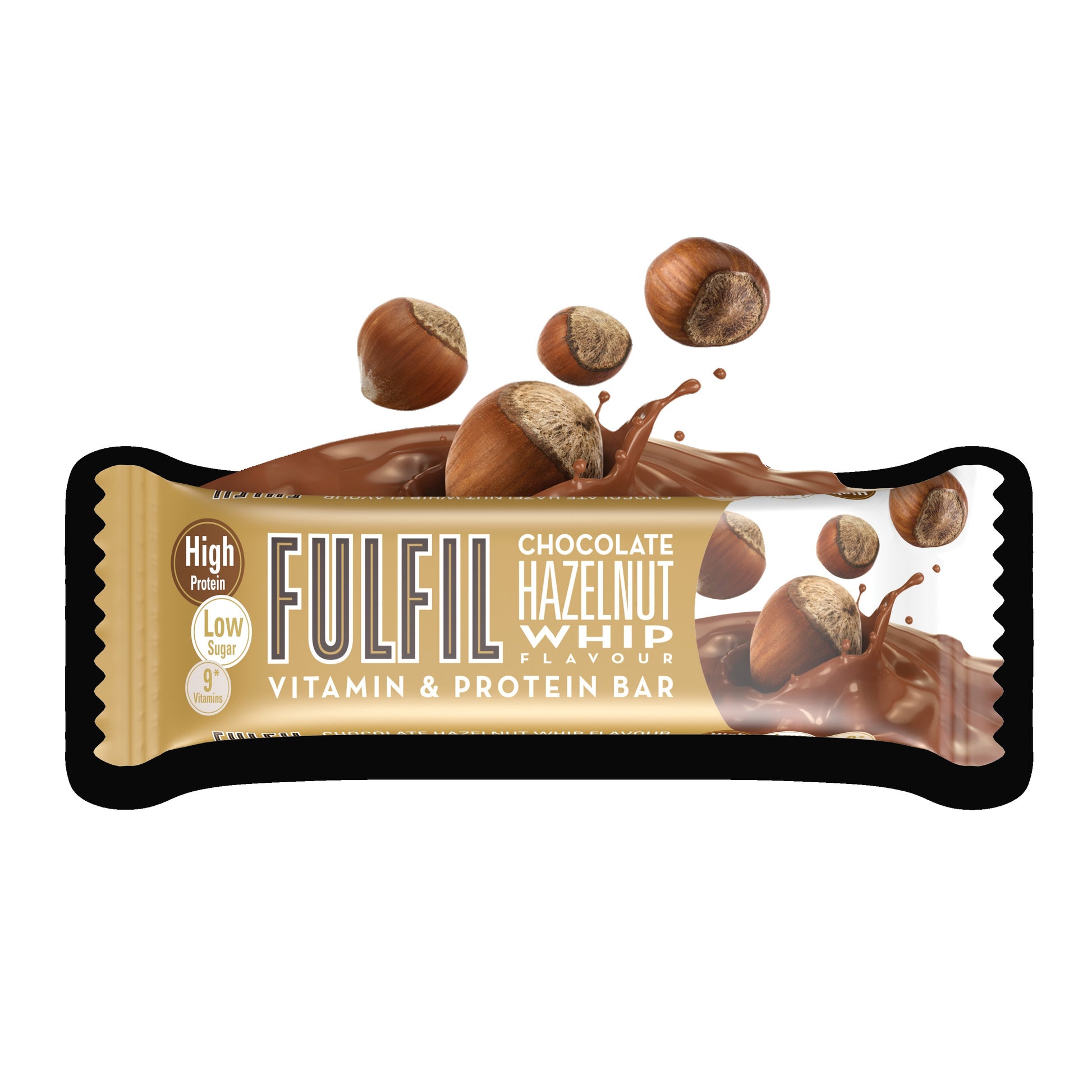 Fulfil Chocolate Hazelnut Whip Bar 15 x 55G FulFil
