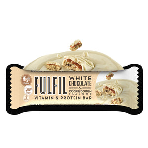 Fulfil White Chocolate And Cookie Dough Bar 15 x 55G FulFil