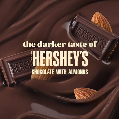 Hershey's 49% Darker Milk Chocolate with Almond Bar 40gm Hershey's