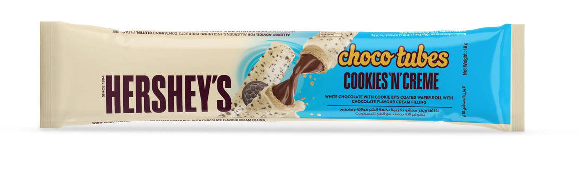 Hershey's Choco tubes Cookies 'N' Crème 18gm Hershey's