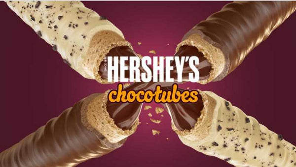 Hershey's Choco Tubes Hazelnut Cream, 18gm - Click Cuisine