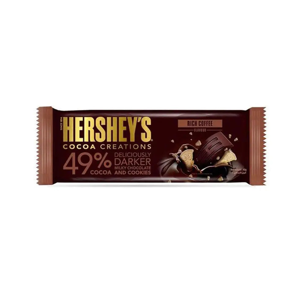 Hershey's Cocoa Creation Rich Coffee Chocolate Bar 40gm Hershey's